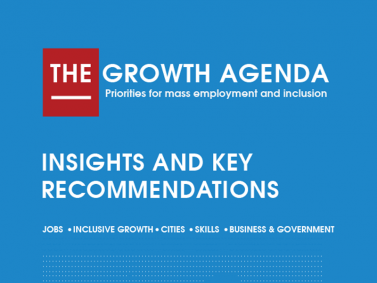 CDE the growth agenda