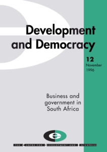 CDE development and democracy