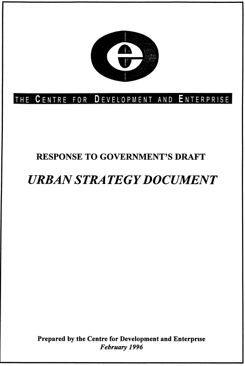 cde urban strategy document