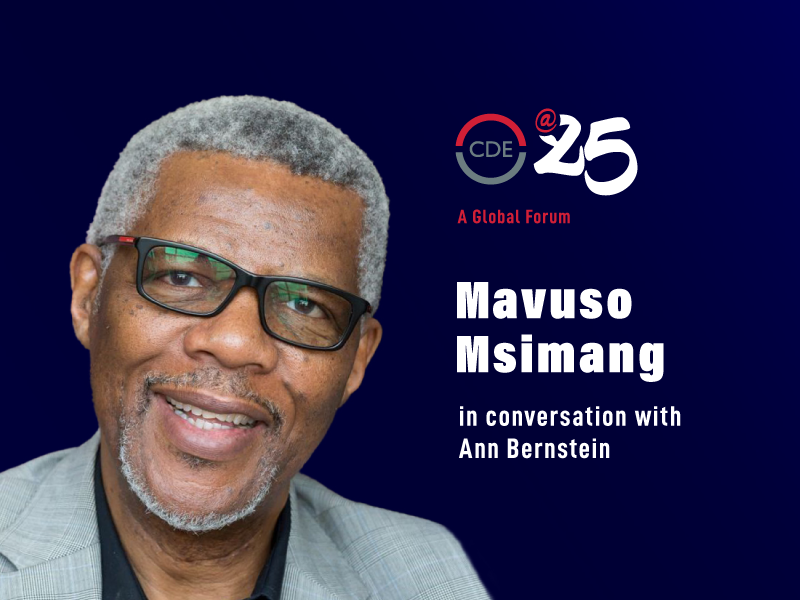 Mavuso Msimang in conversation with Ann Bernstein publication