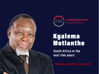 Kgalema Motlanthe webinar at CDE