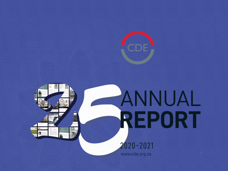 CDE annual report 2020 - 2021