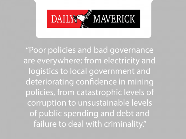 CDE - Bad policy choices, poor governance, weak leadership are